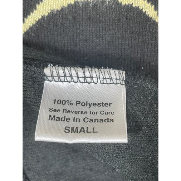 Kerrits Black & Camel Brown Horse Print Full Zip Fleece Jacket Size S Equestrian - Picture 4 of 10